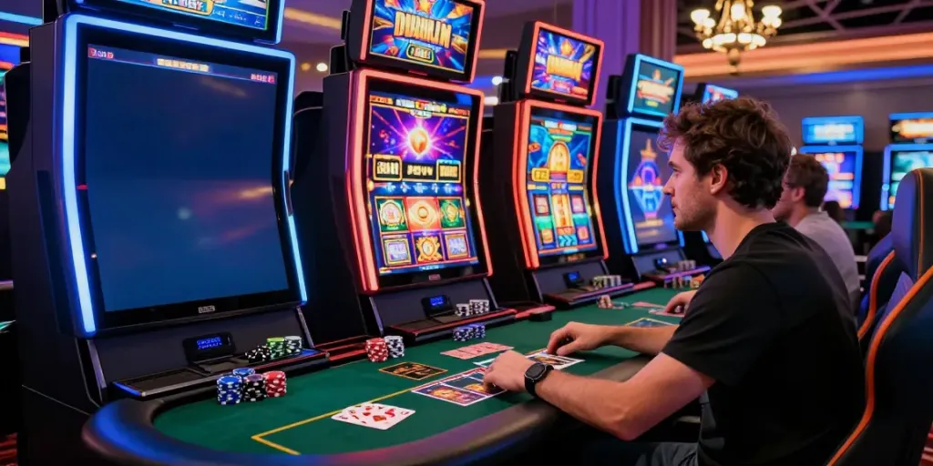 Exciting online casino gaming experience showcasing casinos not on gamstop with vibrant graphics and immersive atmosphere.